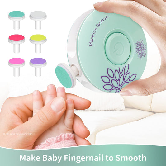 Kit lime à ongles électrique pour bébé