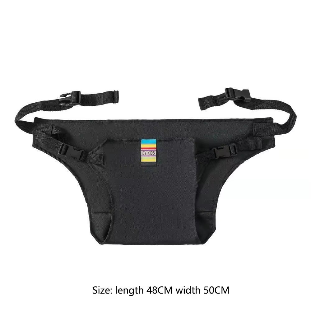 With Safety Belt Baby Dining Chair Fixed Belt Washable Adjustable Children'S Chair Strap Breathable High Seat Strap Outdoor