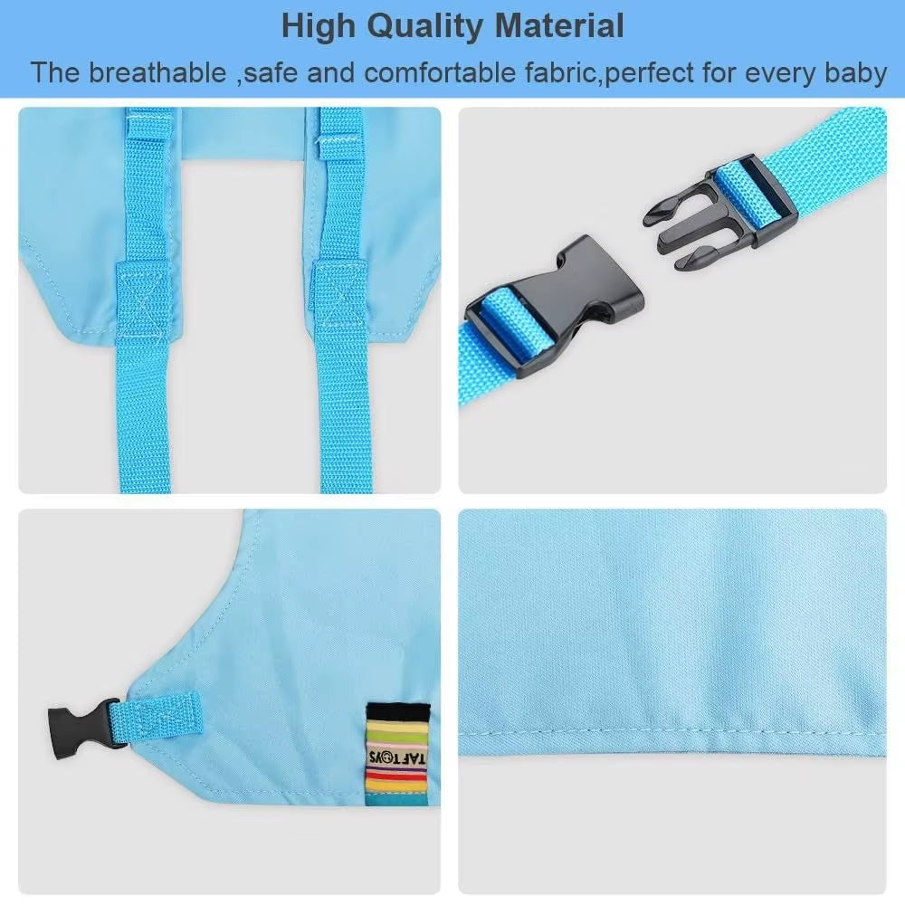 With Safety Belt Baby Dining Chair Fixed Belt Washable Adjustable Children'S Chair Strap Breathable High Seat Strap Outdoor