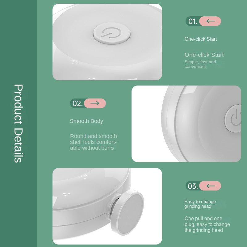 Lime à ongles électrique multifonctionnelle pour bébé